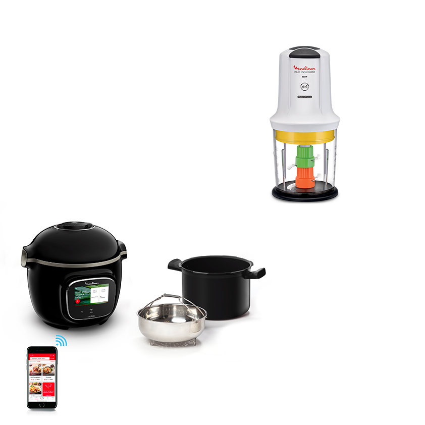 Moulinex Quickchef 0,8 L Batidora de inmersión 1000 W Gris, Acero Moulinex Quickchef 0,8 L Batidora de inmersión 1000 W Gris, Acero